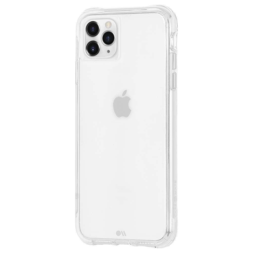 Picture of Apple iPhone 11 Pro Silicone Clear Case Soft Flexible TPU Rubber Bumper Shockproof Corners Transparent Clear Back Cover