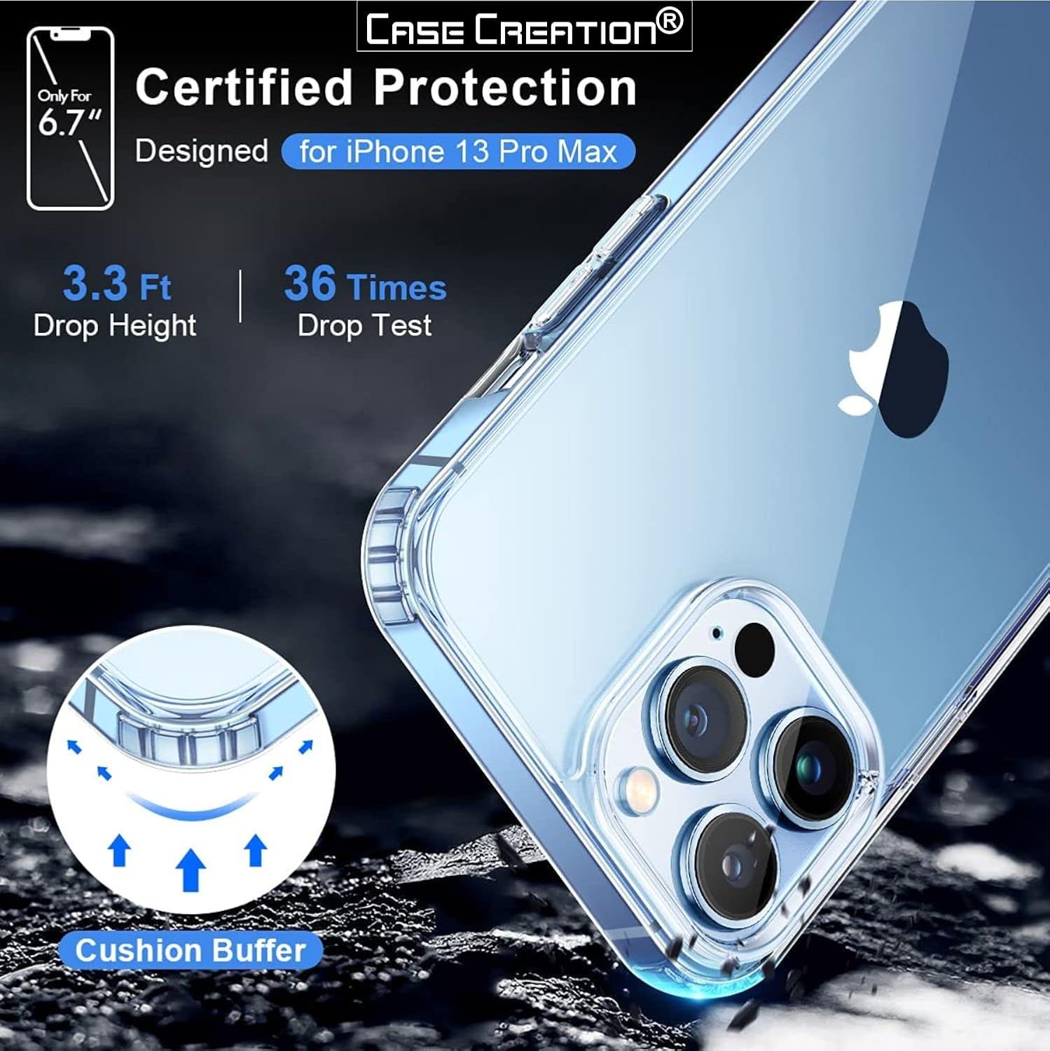 Picture of Apple iPhone 12 Silicone Clear Case Soft Flexible TPU Rubber Bumper Shockproof Corners Transparent Clear Back Cover
