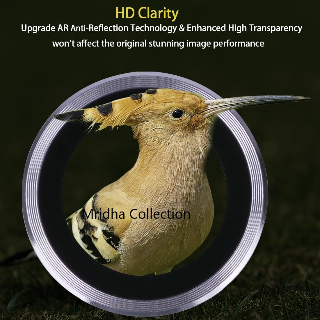 Picture of Samsung Galaxy S25 Ultra 5G 5-PCS Ring Camera Lens Protector 360 Degree Protection Camera Aluminium with Tempered Glass (Titanium White)