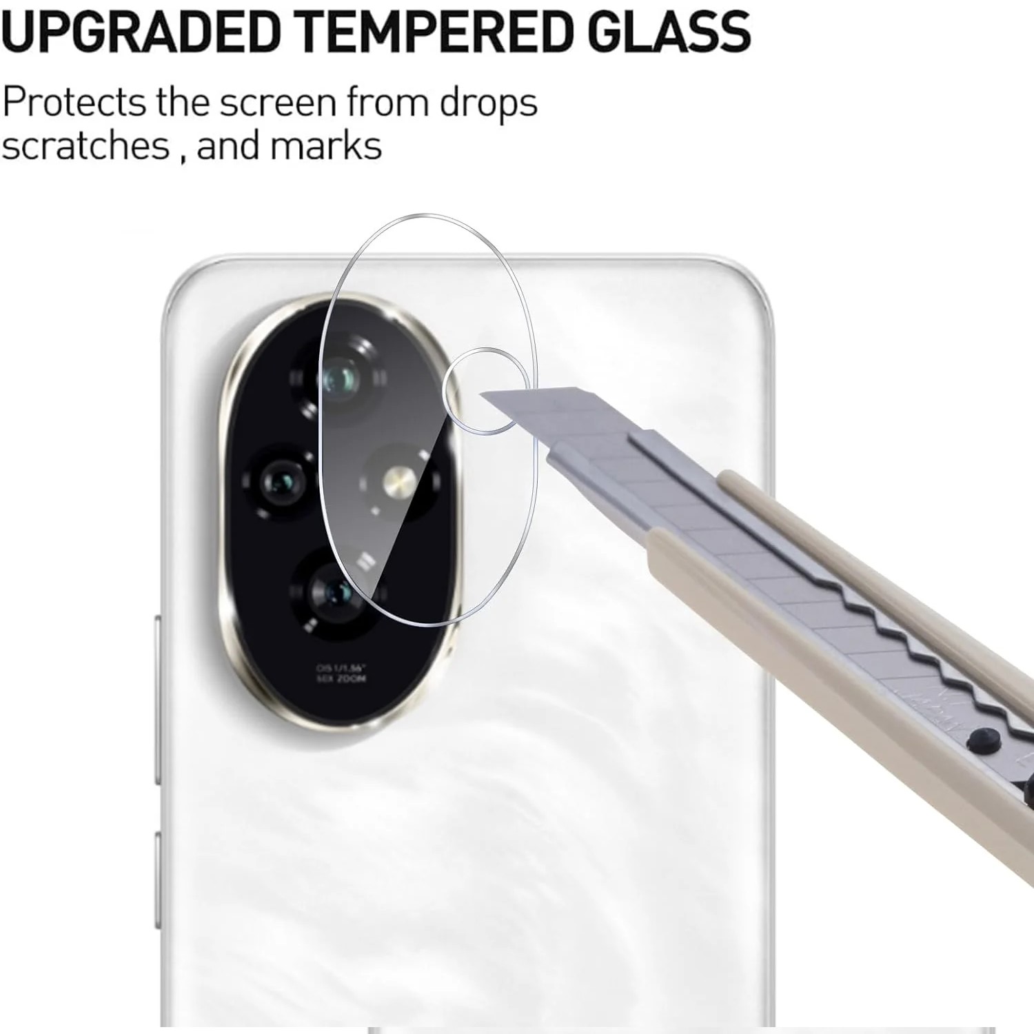 Picture of 2in1 Back Protector Combo Pack for Honor 200 5G (Back Hydrogel Poly Protector + Camera Lens Protector)
