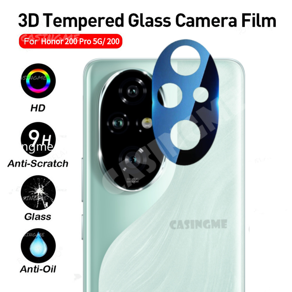 Picture of 2in1 Back Protector Combo Pack for Honor 200 5G (Back Hydrogel Poly Protector + 3D Camera Lens Protector Glass)
