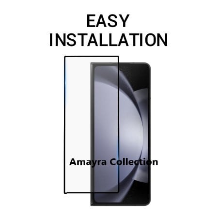Picture of Samsung Galaxy Z Fold 7 5G / Samsung Galaxy Z Fold7 5G Tempered Glass Front Screen Protector Premium Screen Guard Protector,9H Hardness