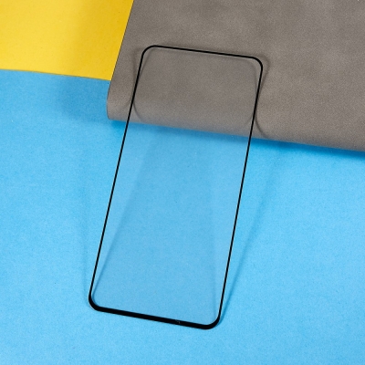 Picture of Samsung Galaxy S22+ Full Glue 9D Curved Tempered Glass Screen Protector Edge to Edge Fit Protection Tempered Glass (Black)