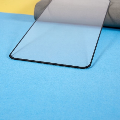 Picture of vivo iQOO Neo 10 Pro Full Glue 9D Curved Tempered Glass Screen Protector Edge to Edge Fit Protection Tempered Glass (Black)