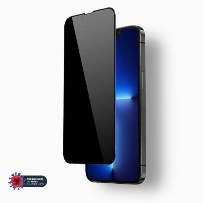 Picture of Apple iPhone 13 Pro Max PREMIUM PRIVACY Tempered Glass Protective Film Screen Protector Anti-glare Privacy Glass