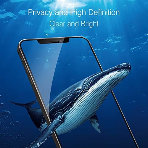 Picture of Apple iPhone 12 PREMIUM PRIVACY Tempered Glass Protective Film Screen Protector Anti-glare Privacy Glass