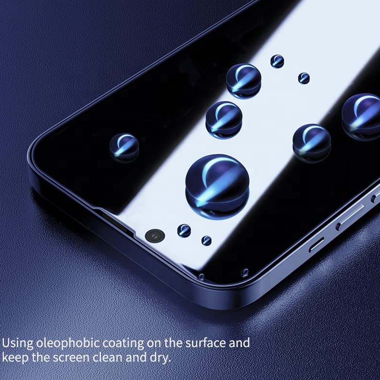 Picture of Apple iPhone 15 Plus / Apple iPhone 15+ PREMIUM PRIVACY Tempered Glass Protective Film Screen Protector Anti-glare Privacy Glass