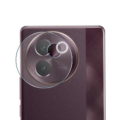 Picture of 2in1 Protector Combo Pack for vivo V30e 5G (A+ GRADE) UV Glass Screen Protector + Camera Protector Lens