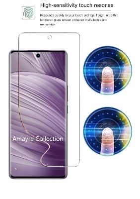 Picture of 2in1 Protector Combo Pack for vivo V40 Pro 5G (Front Hydrogel Screen Protector Poly + Camera Lens Protector)
