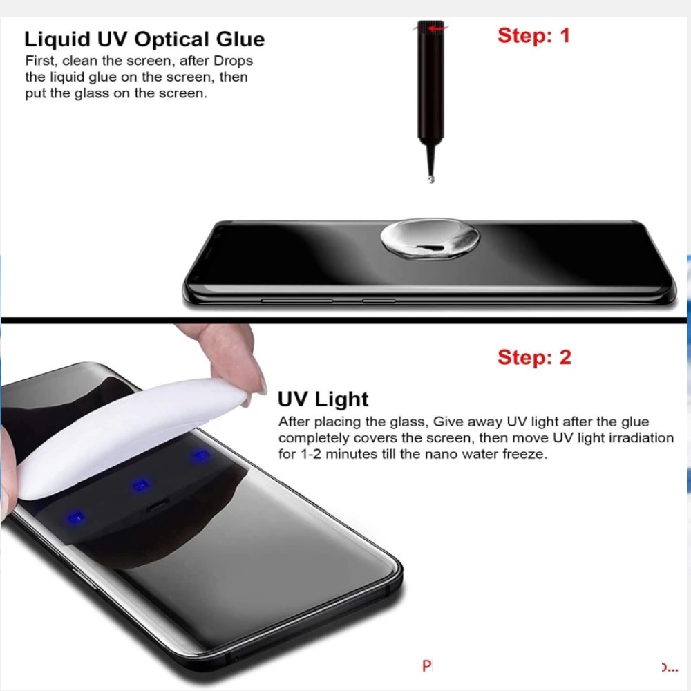 Picture of 2in1 Protector Combo Pack for vivo V40 Pro 5G (A+ GRADE) UV Glass Screen Protector + 3D Camera Protector Lens