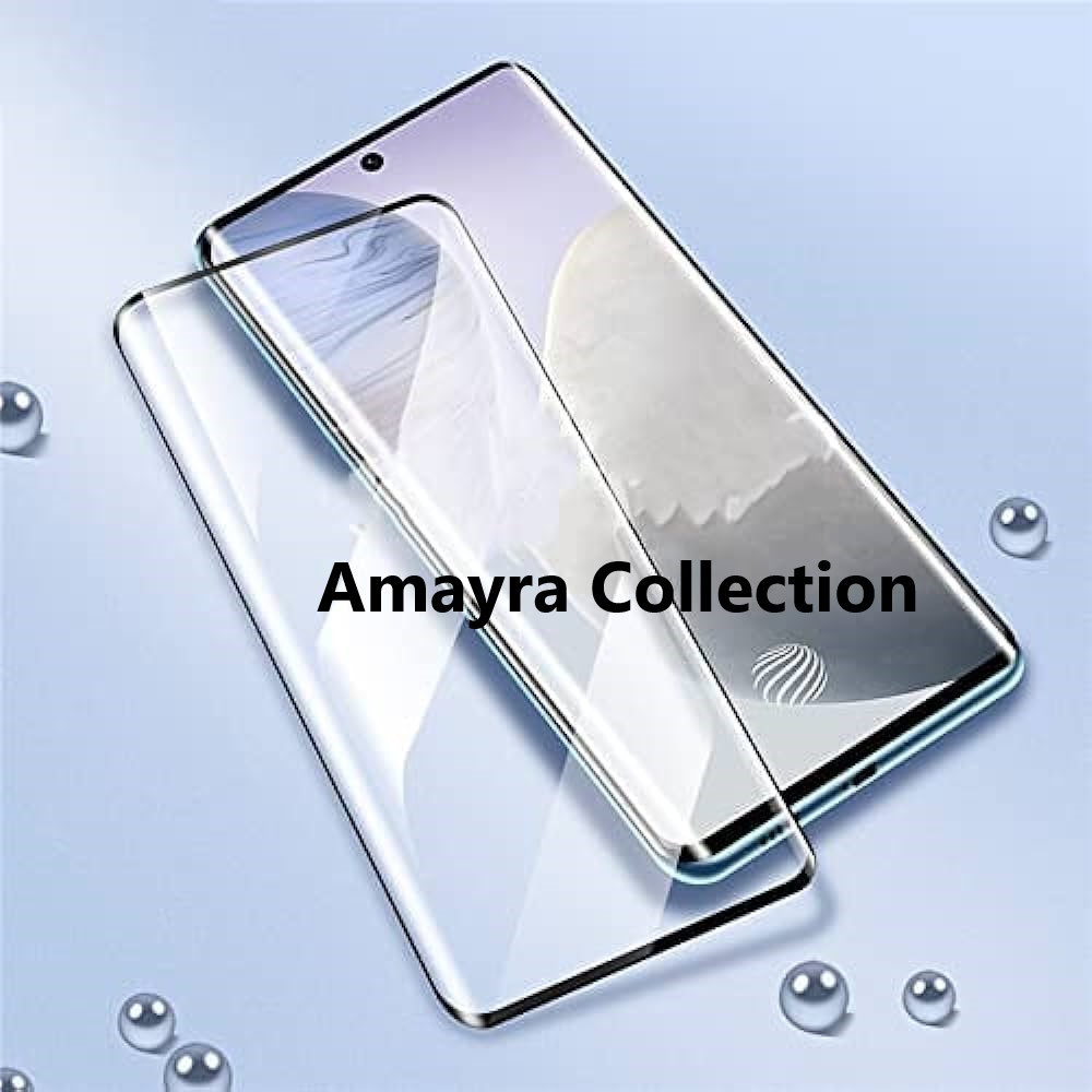 Picture of vivo X80 Pro (V2185A, V2145)  Full Glue 9D Curved Tempered Glass Screen Protector Edge to Edge Fit Protection Tempered Glass (Black)