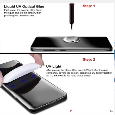 Picture of 2in1 Protector Combo Pack for vivo V40 5G (A+ GRADE) UV Glass Screen Protector + 3D Camera Protector Lens