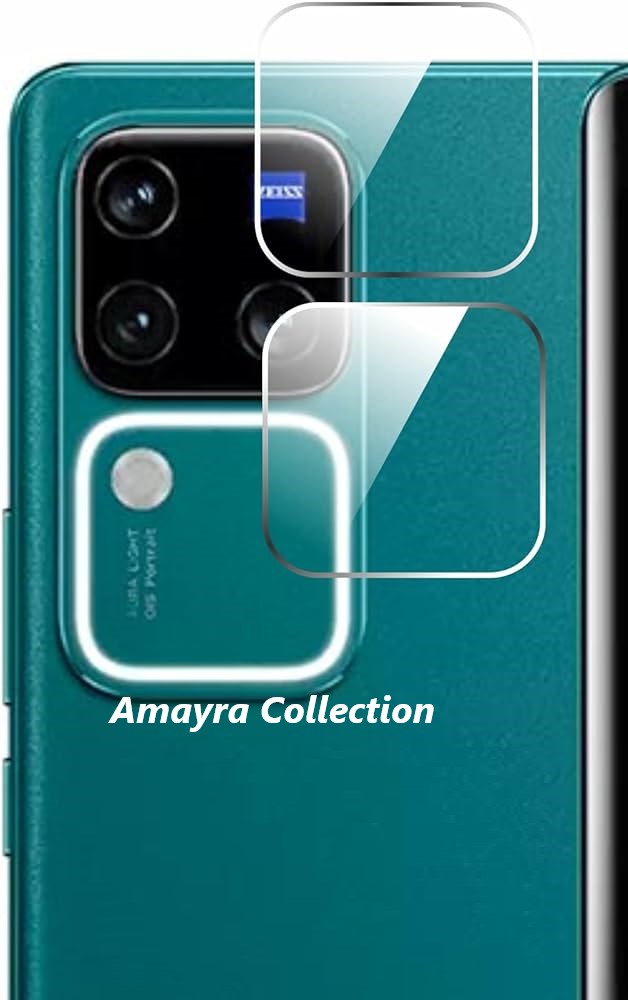 Picture of vivo V30 Pro 5G Back Camera Lens Screen Protector Rear Camera Lens Screen Protector,Upgraded HD,Clear Scratch Resistant(Nano Poly)
