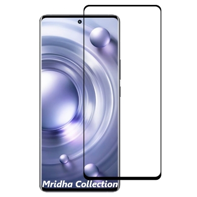 Picture of vivo X90 Pro 5G (V2242A) Full Glue 9D Curved Tempered Glass Screen Protector Edge to Edge Fit Protection Tempered Glass (Black)