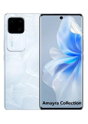 Picture of 2in1 Protector Combo Pack for vivo V30 5G (Front Hydrogel Screen Protector Poly + Camera Lens Protector)