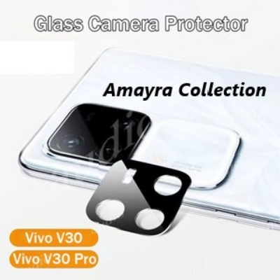 Picture of vivo V30 Pro 5G Back 9H Full Camera Lens Protector Rear 9H 3D Camera Lens Protector,Upgraded HD,Clear Scratch Resistant [With Photo Friendly Flash Cut]
