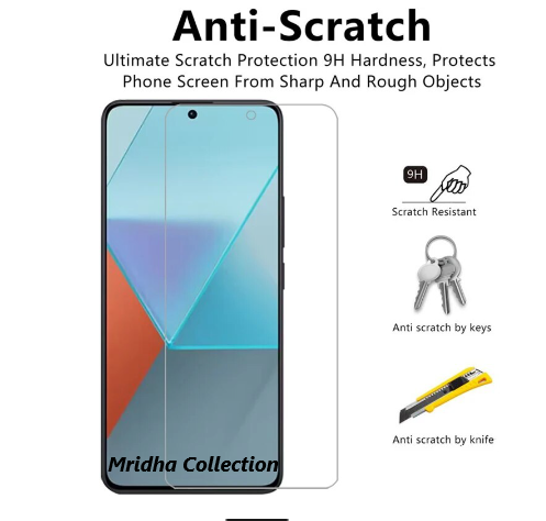 Picture of Xiaomi Redmi Note 14 5G Screen Protector 3D Tempered Clear Screen protector Gorilla Glass Transparent Clear Ultra Thin