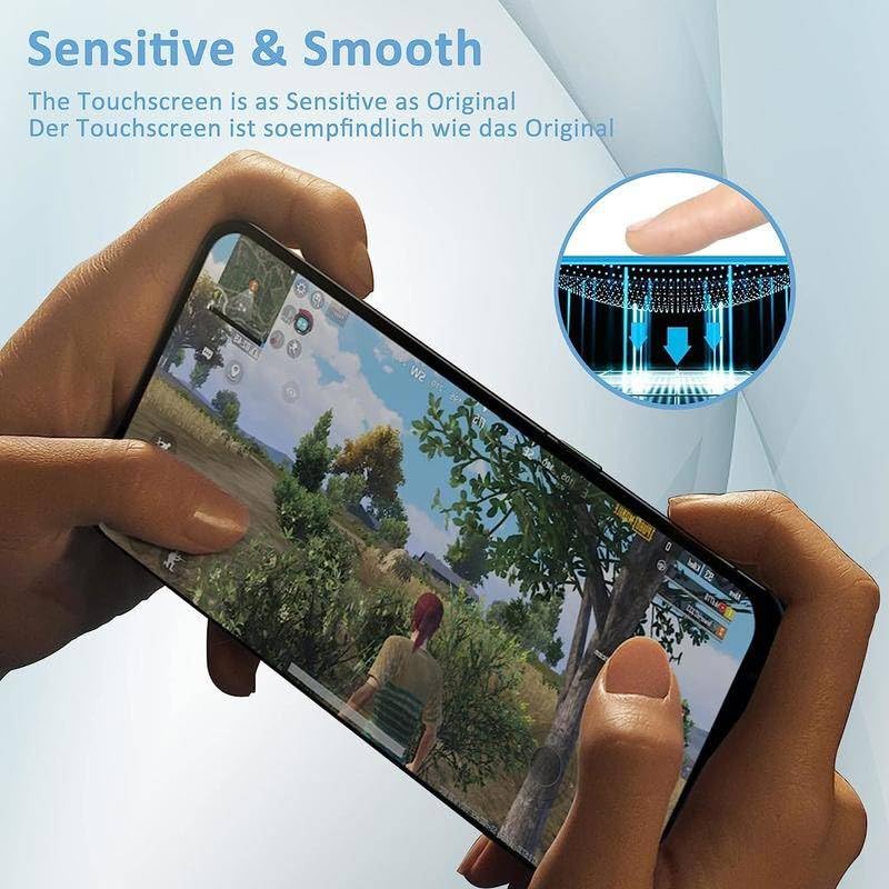 Picture of Xiaomi Redmi Note 14 5G Premium Full Coverage Glass Protector Tempered Glass Screen Protector 9H Hardness