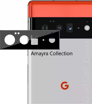 Picture of 2in1 Back Protector Combo Pack for Google Pixel 6 Pro 5G (Back Hydrogel Poly Protector + 3D Camera Lens Protector Glass)