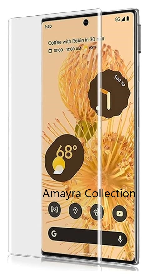 Picture of 3in1 Protector Combo Pack for Google Pixel 6 Pro 5G (A+ GRADE) UV Glass Screen Protector + Back Protector Film + Camera Glass Protector)