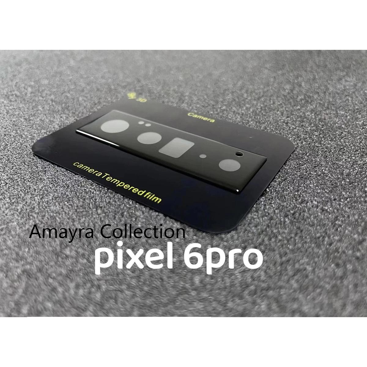 Picture of Google Pixel 6 Pro 5G Back 9H Full Camera Lens Protector Rear 9H 3D Camera Lens Protector,Upgraded HD,Clear Scratch Resistant [With Photo Friendly Flash Cut]