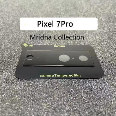 Picture of Google Pixel 7 Pro 5G Back 9H Full Camera Lens Protector Rear 9H 3D Camera Lens Protector,Upgraded HD,Clear Scratch Resistant [With Photo Friendly Flash Cut]