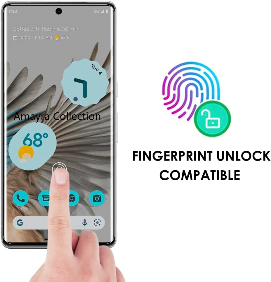 Picture of 2in1 Protector Combo Pack for Google Pixel 7 Pro 5G (A+ GRADE) UV Glass Screen Protector + 3D Camera Protector Lens