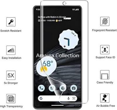 Picture of 2in1 Protector Combo Pack for Google Pixel 7 Pro 5G (Front Hydrogel Screen Protector Poly + 3D Camera Lens Protector Glass)