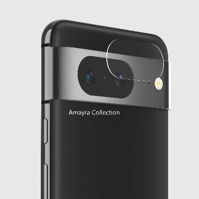 Picture of 3in1 Protector Combo Pack for Google Pixel 8 5G (5d Full Screen Protector Glass+Back Hydrogel Protector Poly+Camera Lens Protector)