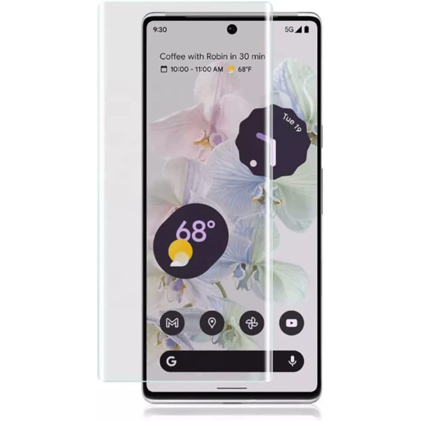 Picture of 3in1 Protector Combo Pack for Google Pixel 7 Pro 5G (A+ GRADE) UV Glass Screen Protector + Back Protector Film + 3D Camera Glass Protector)