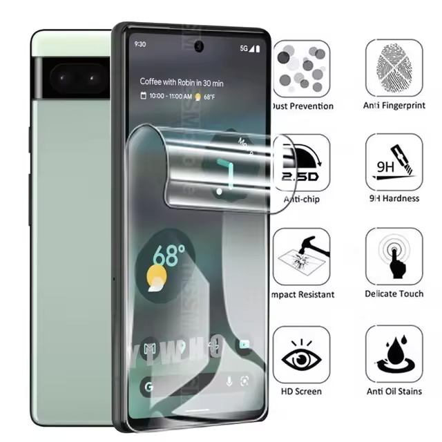 Picture of 2in1 Protector Combo Pack for Google Pixel 8 5G (Front Hydrogel Protector Poly+Back Hydrogel Protector Poly)