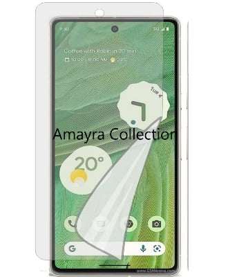 Picture of 2in1 Protector Combo Pack for Google Pixel 7 5G (Front Hydrogel Screen Protector Poly+9h Camera Lens Protector)