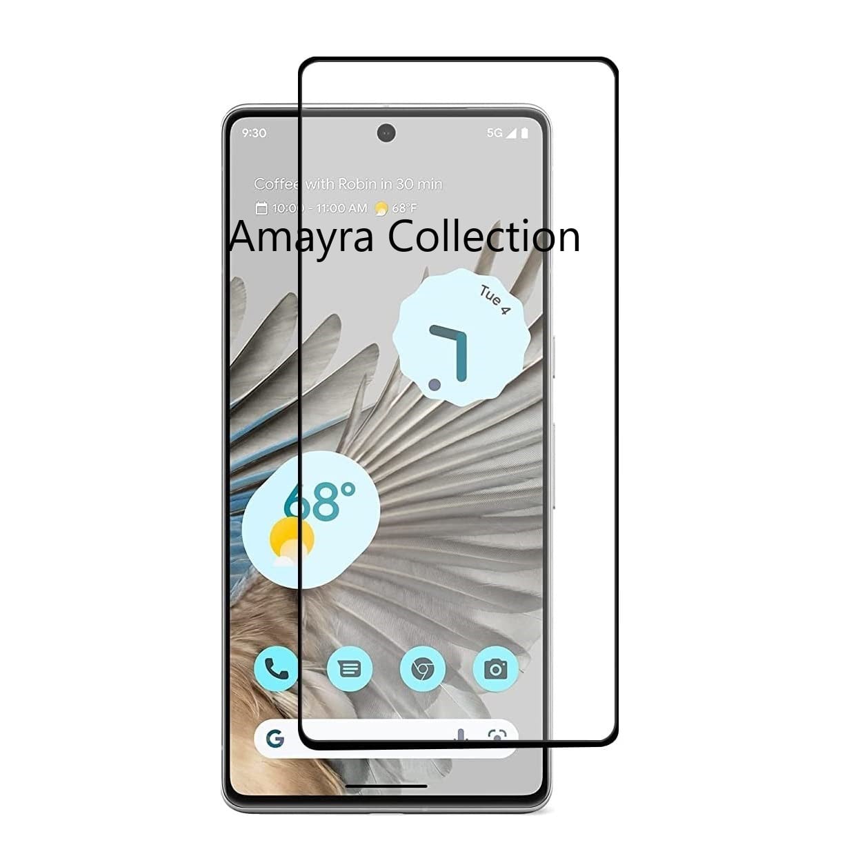 Picture of Google Pixel 7 5G (5D 9D 11D 13D 21D) Screen Protector Tempered Glass Film 9H Hardness Full Coverage No Bubbles and Fingerprint Scratch-Resistant