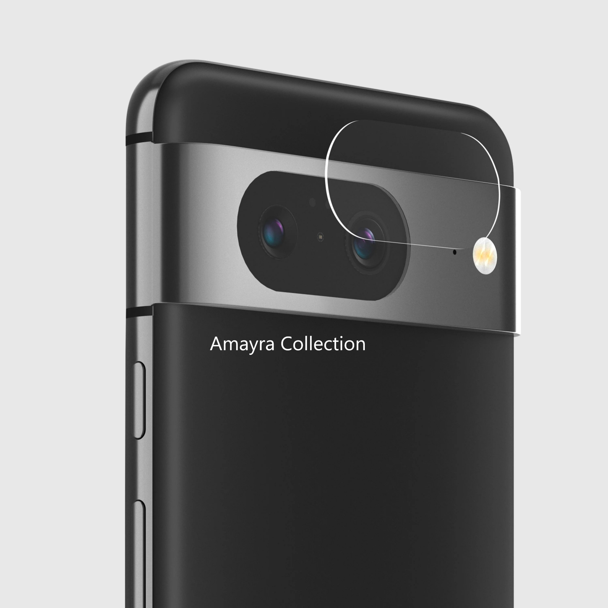Picture of 3in1 Protector Combo Pack for Google Pixel 8a 5G (5d Full Screen Protector Glass+Back Hydrogel Protector Poly+Camera Lens Protector)