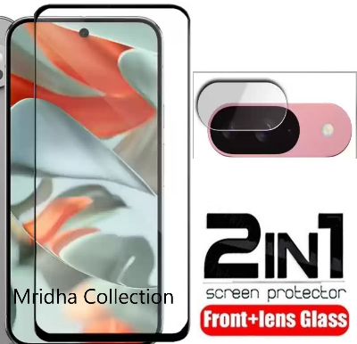 Picture of 2in1 Protector Combo Pack for Google Pixel 9a 5G (Premium Full Screen Protector Glass + Camera Lens Protector)