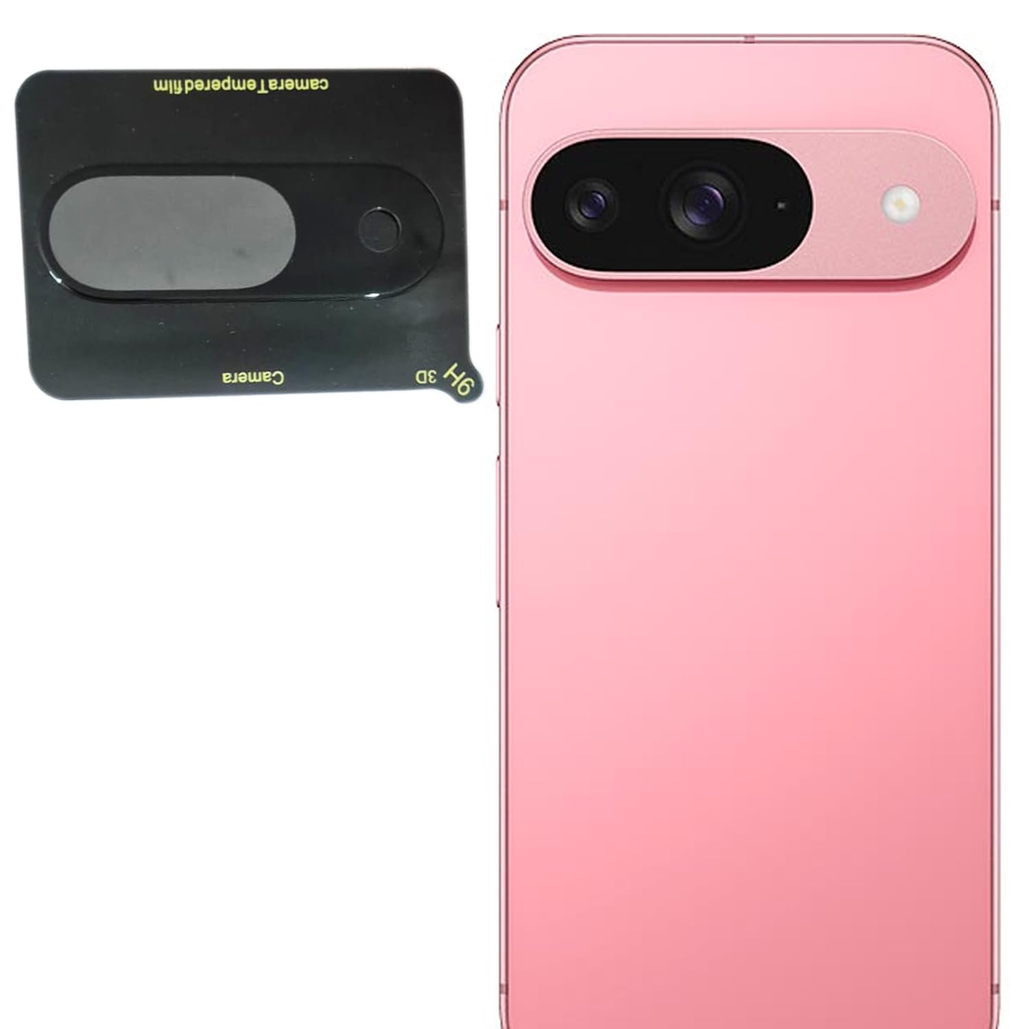 Picture of 3in1 Protector Combo Pack for Google Pixel 9 5G (Front Hydrogel Screen Protector Poly+Back Hydrogel Poly Protector+9h Camera Lens Protector)