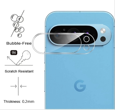 Picture of 2in1 Back Protector Combo Pack for Google Pixel 9 Pro 5G (Back Hydrogel Poly Protector+Camera Lens Protector)