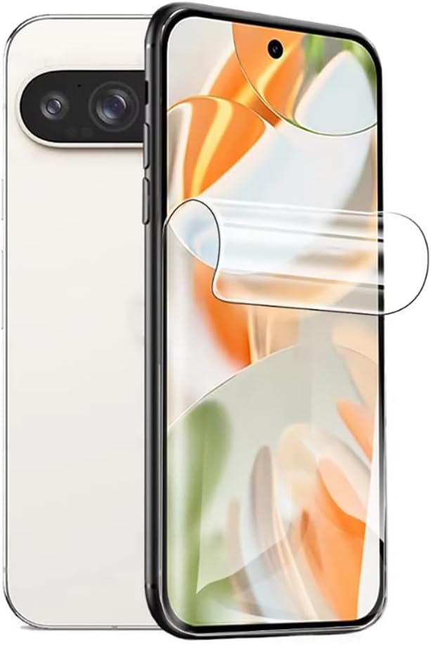 Picture of 2in1 Protector Combo Pack for Google Pixel 9 Pro XL 5G (Front Hydrogel Screen Protector Poly+9h Camera Lens Protector)