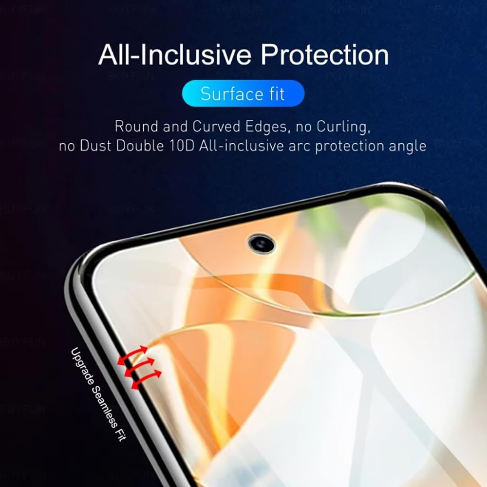 Picture of 2in1 Protector Combo Pack for Google Pixel 9 Pro XL 5G (Front Hydrogel Screen Protector Poly+9h Camera Lens Protector)