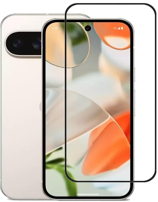 Picture of 2in1 Protector Combo Pack for Google Pixel 9 Pro 5G (5d Full Screen Protector Glass+9h Camera Lens Protector)