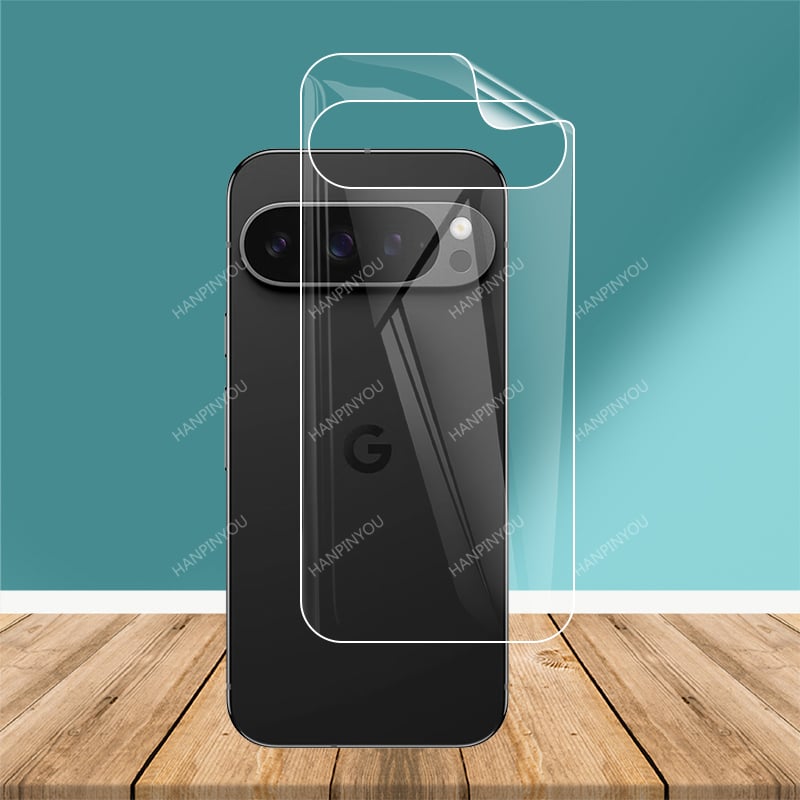 Picture of Google Pixel 9 Pro XL 5G TPU Protective Film Hydrogel Back Poly Protector Screen Protector Anti-Shatter / High Definition (Back Poly)