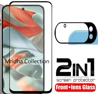 Picture of 2in1 Protector Combo Pack for Google Pixel 9 Pro XL 5G (5d Full Screen Protector Glass+9h Camera Lens Protector)