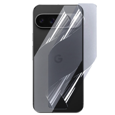 Picture of 3in1 Protector Combo Pack for Google Pixel 9 Pro 5G (Premium Full Screen Protector Glass+Back Hydrogel Protector Poly+Camera Lens Protector)