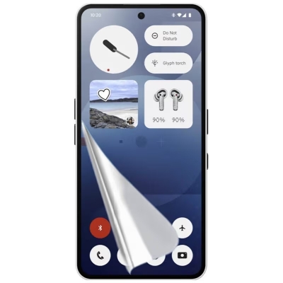 Picture of Nothing Phone 3 (4 Layers) TPU Hydrogel Machine Cutting Screen Protector Film Anti-Shatter / High Definition (Front Poly)