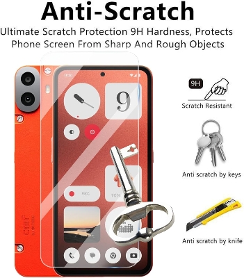 Picture of Nothing CMF Phone 1 Screen Protector 3D Tempered Clear Screen protector Premium Product Gorilla Glass Transparent Clear Ultra Thin - Durable & Scratch Resistant - Easy to Install