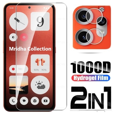 Picture of 2in1 Protector Combo Pack for Nothing CMF Phone 2 Pro (Clear Screen Protector Glass + Camera Lens Protector)