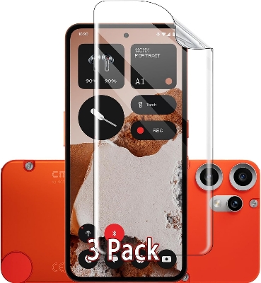 Picture of 2in1 Protector Combo Pack for Nothing CMF Phone 2 Pro (Front Hydrogel Protector Poly+Back Hydrogel Protector Poly)