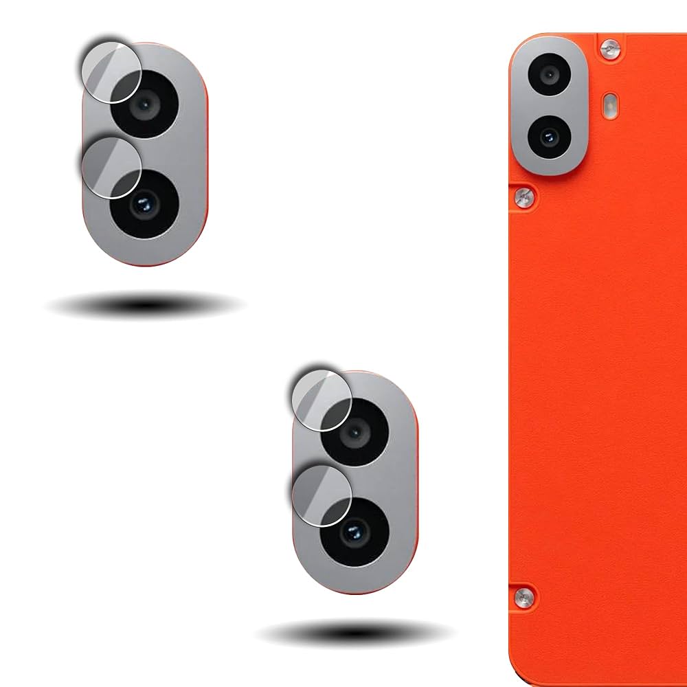 Picture of Nothing CMF Phone 1 Back Camera Lens Screen Protector Rear Camera Lens Screen Protector,Upgraded HD,Clear Scratch Resistant(Nano Poly)