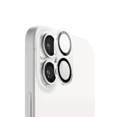 Picture of Apple iPhone 17 Back 9H Full Camera Lens Protector Rear 9H 3D Camera Lens Protector,Upgraded HD,Clear Scratch Resistant [With Photo Friendly Flash Cut]
