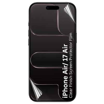 Picture of 3in1 Protector Combo Pack for Apple iPhone Air (Front Hydrogel Screen Protector Poly + Back Hydrogel Poly Protector + 3D Camera Lens Protector)